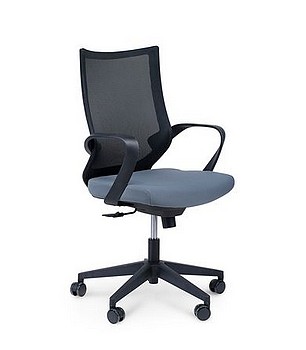 Кресло офисное СПЭЙС LB/черный пластик - вид 1